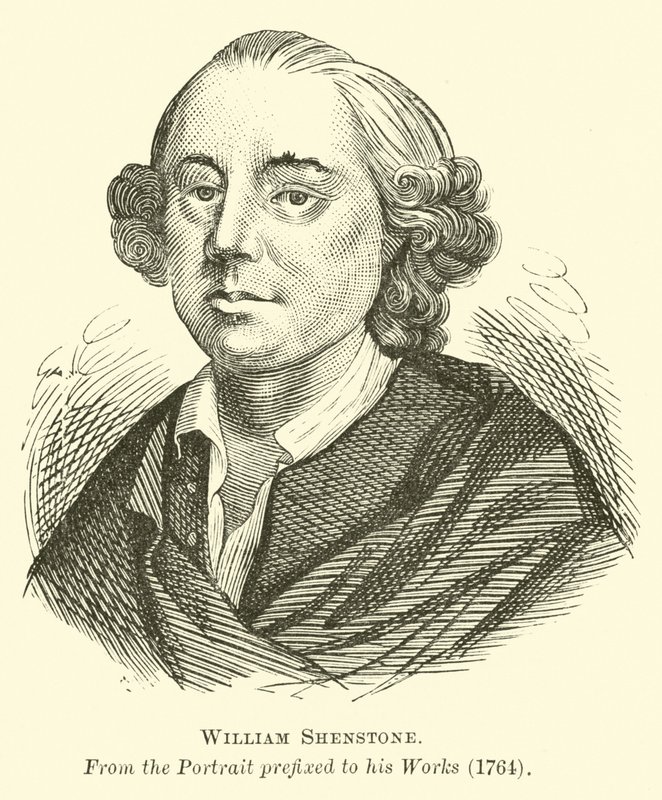 William Shenstone autorstwa English School