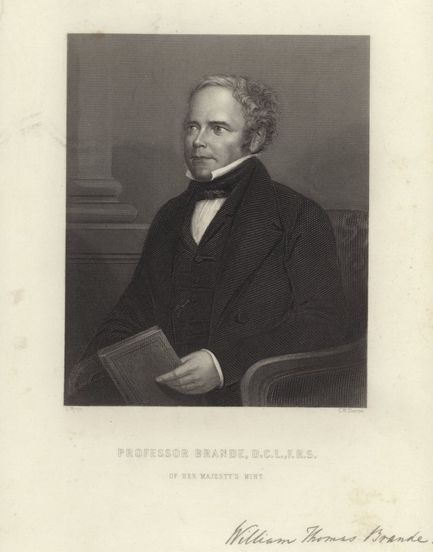 William Thomas Brande autorstwa English School