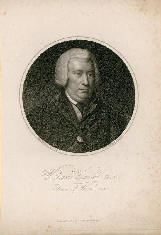 William Vincent, dziekan Westminster autorstwa English School