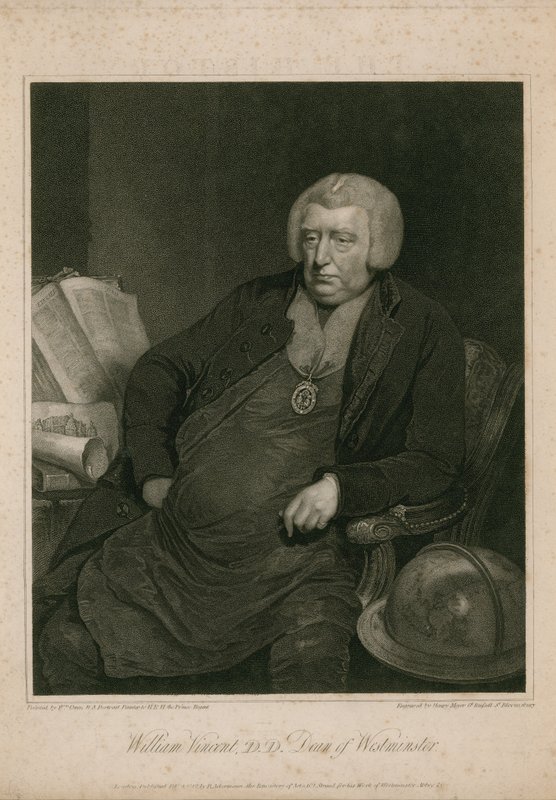 William Vincent, dziekan Westminster autorstwa English School