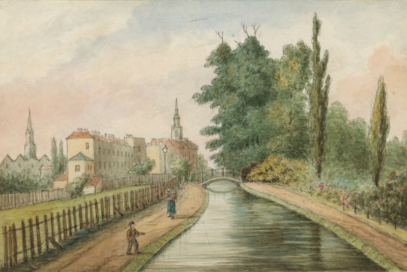William Walk, Cannonbury, 1840 (wc na papierze) autorstwa English School