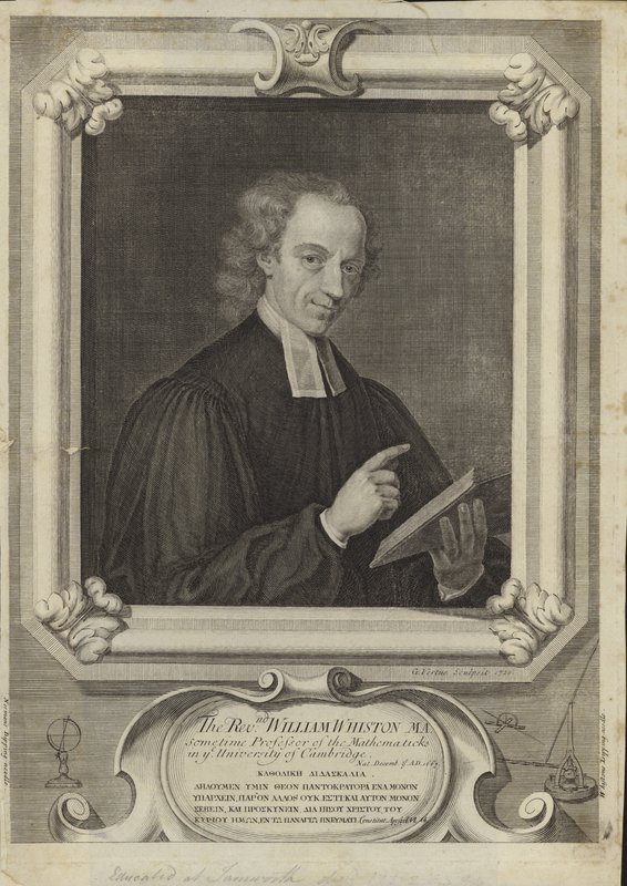 William Whiston autorstwa English School