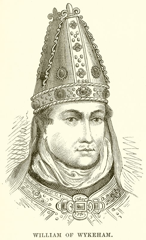Wilhelm z Wykeham autorstwa English School