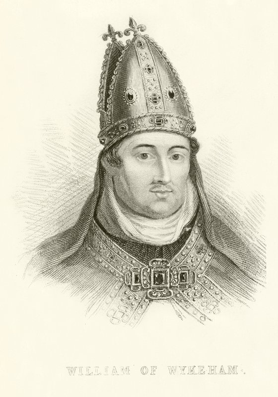 Wilhelm z Wykeham autorstwa English School