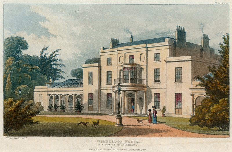 Wimbledon House, rezydencja pani Marriott autorstwa English School