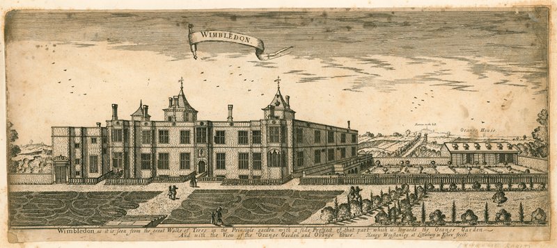 Wimbledon, ok. 1678 r autorstwa English School