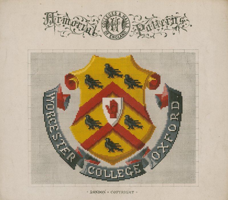 Worcester College Oksford autorstwa English School