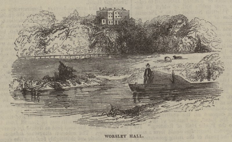 Worsley Hall autorstwa English School