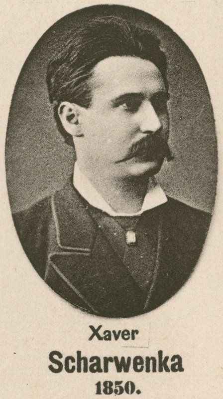 Xaver Scharwenka (grawiura) autorstwa English School