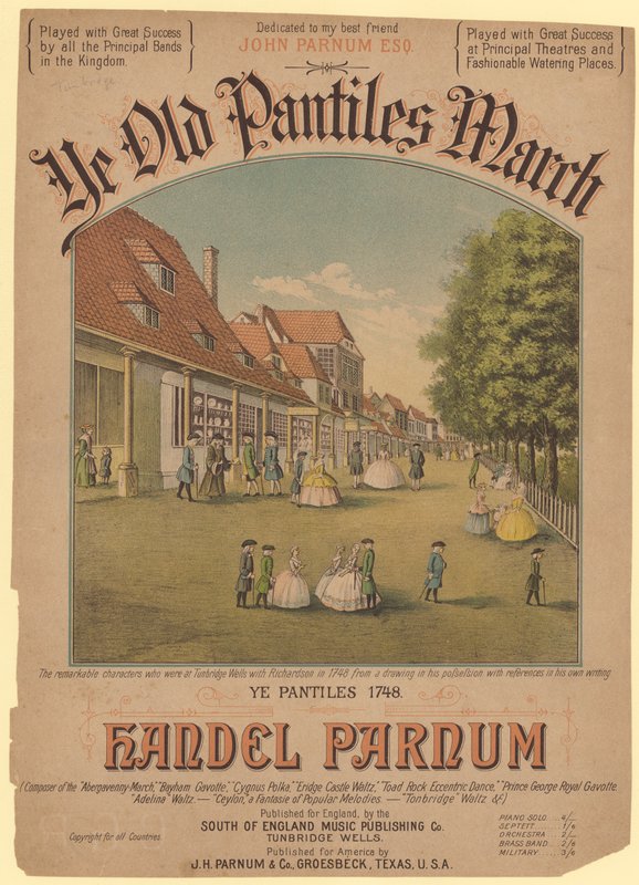 Ye Old Pantiles marzec autorstwa English School