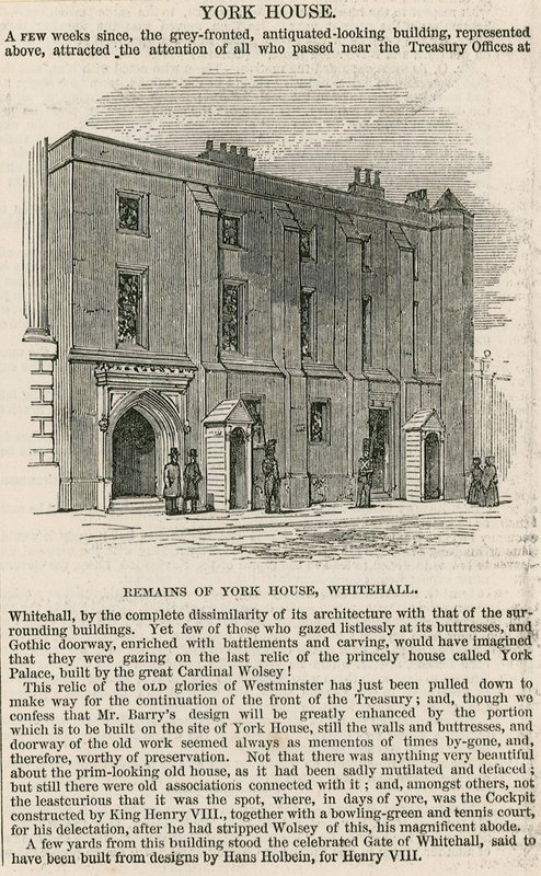 York House, Whitehall autorstwa English School