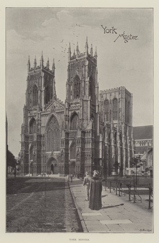 York Minster (lito) autorstwa English School