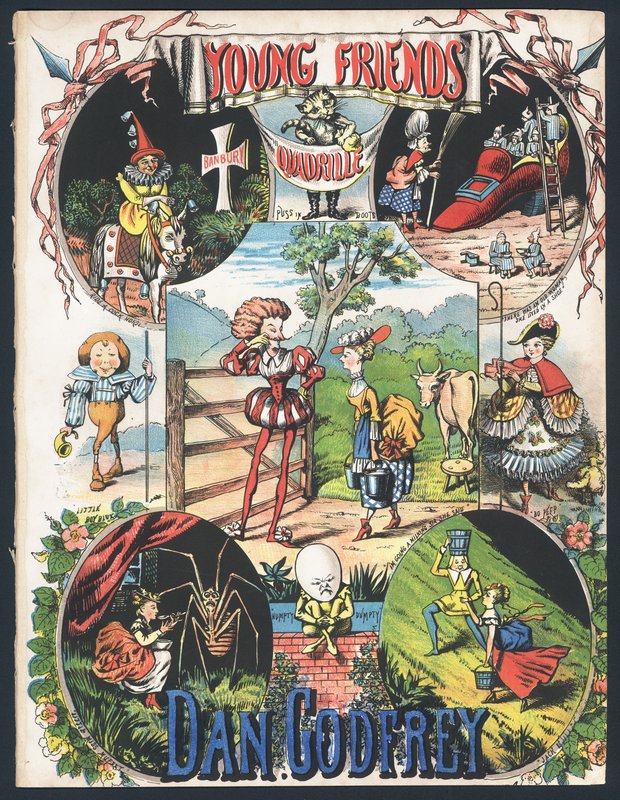 Młodzi Przyjaciele Quadrille autorstwa English School
