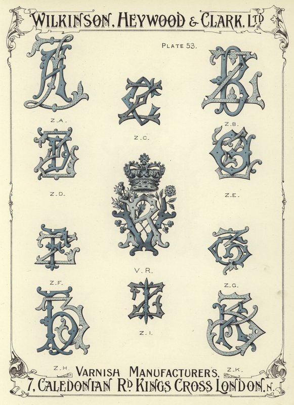 ZA, ZC, ZB, ZD, VR, ZE, ZF, ZG, ZH, ZI, ZK autorstwa English School