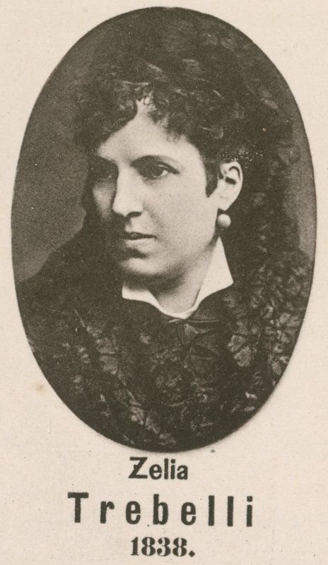 Zelia Trebelli (ryciny) autorstwa English School