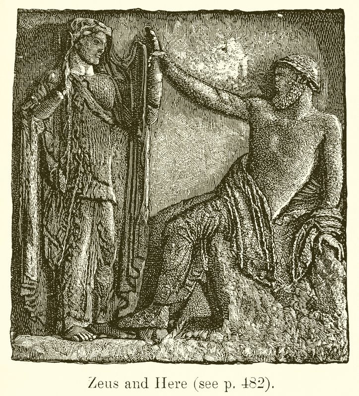 Zeus i tutaj autorstwa English School