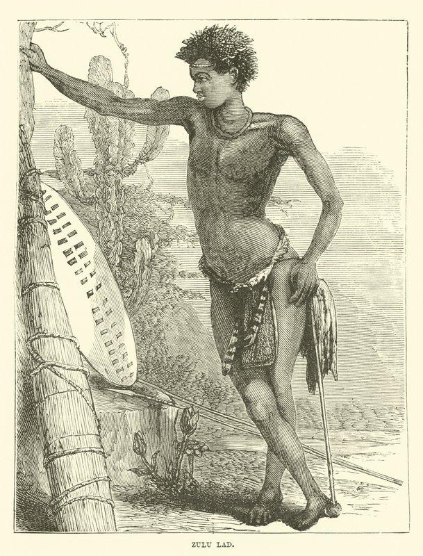Zulus Lad autorstwa English School