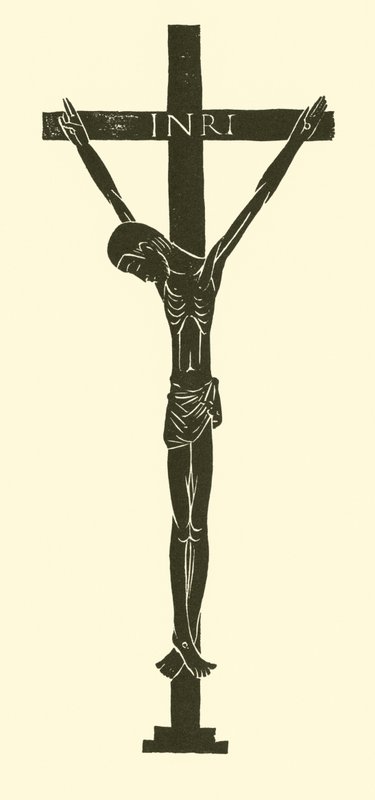 Krucyfiks autorstwa Eric Gill