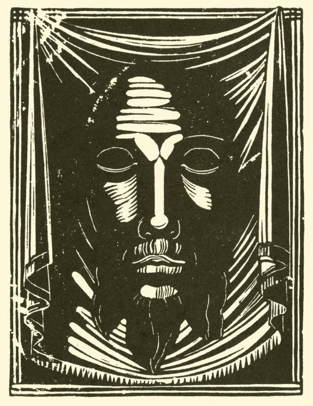 Święta Twarz autorstwa Eric Gill