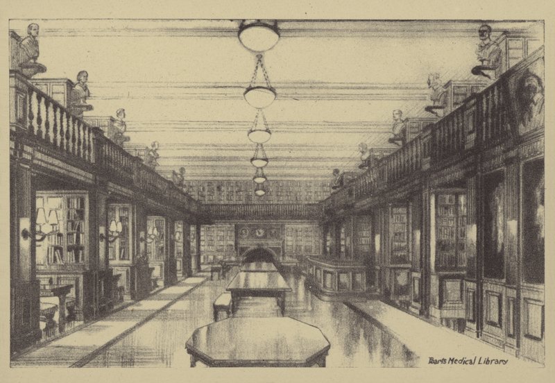 Biblioteka Medyczna Bartsa autorstwa Ernest Coffin
