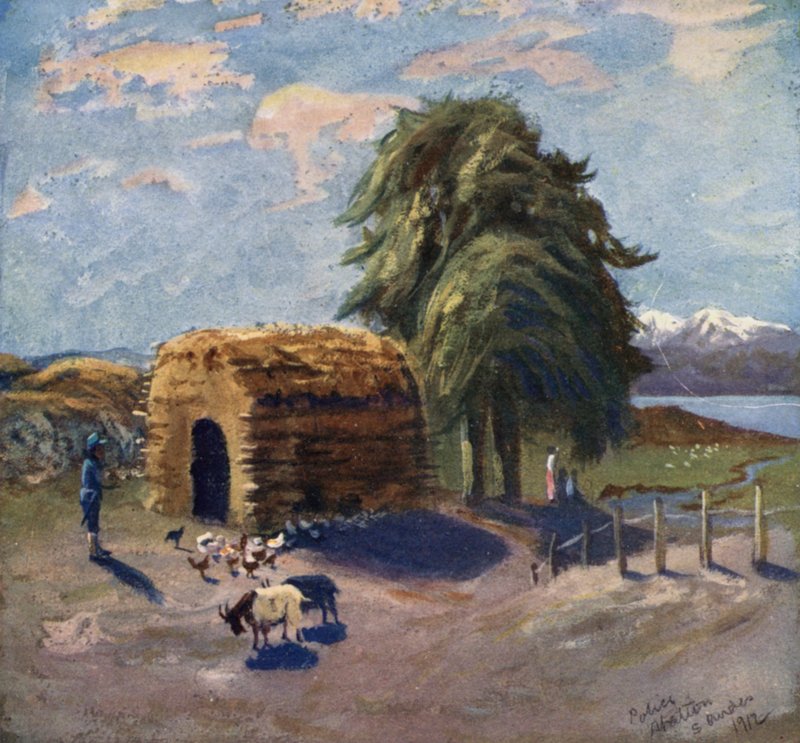 Wiejski posterunek policji autorstwa Ernest William Christmas
