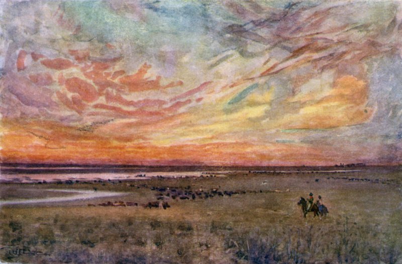 Pole autorstwa Ernest William Christmas