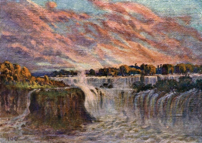 Wodospady Iguazu autorstwa Ernest William Christmas