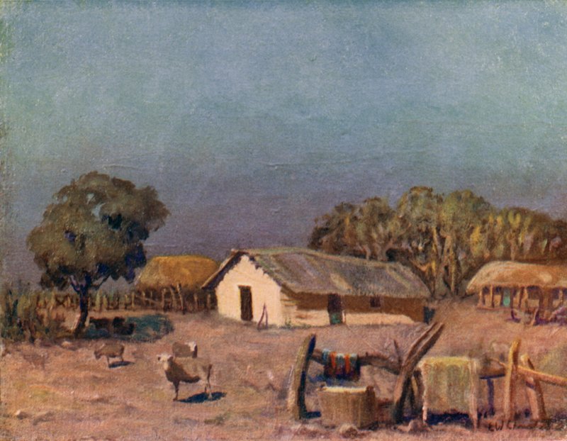Typowe rancho autorstwa Ernest William Christmas