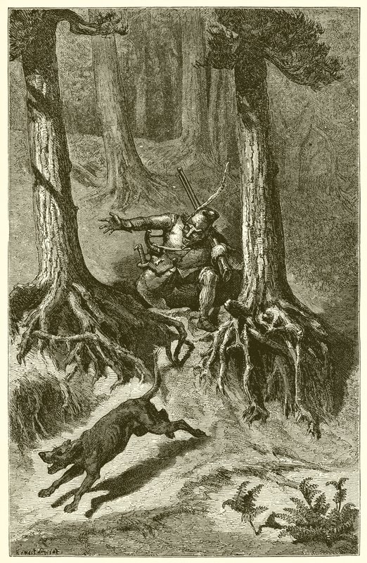 Stary Ogar autorstwa Ernest Henry Griset