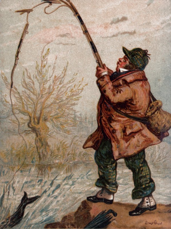 Złamany pręt autorstwa Ernest Henry Griset