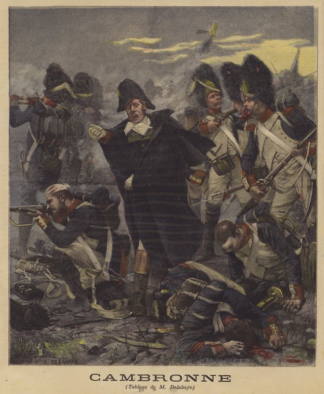 Cambronne autorstwa Ernest Jean Delahaye