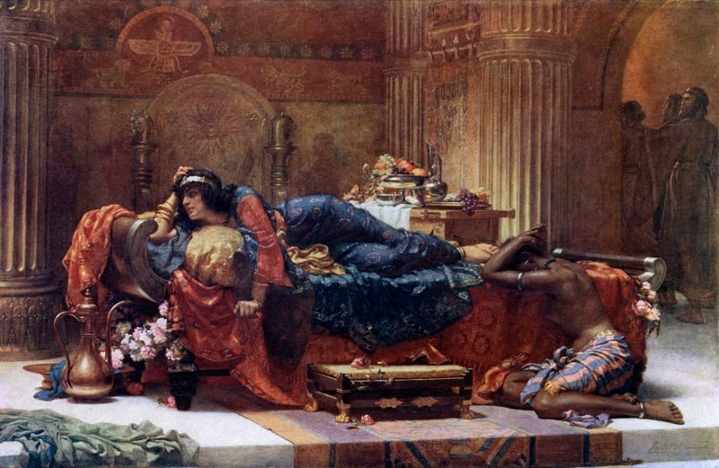 Królowa Wasztiu autorstwa Ernest Normand