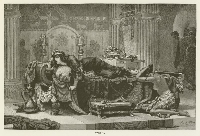 Vasthi autorstwa Ernest Normand