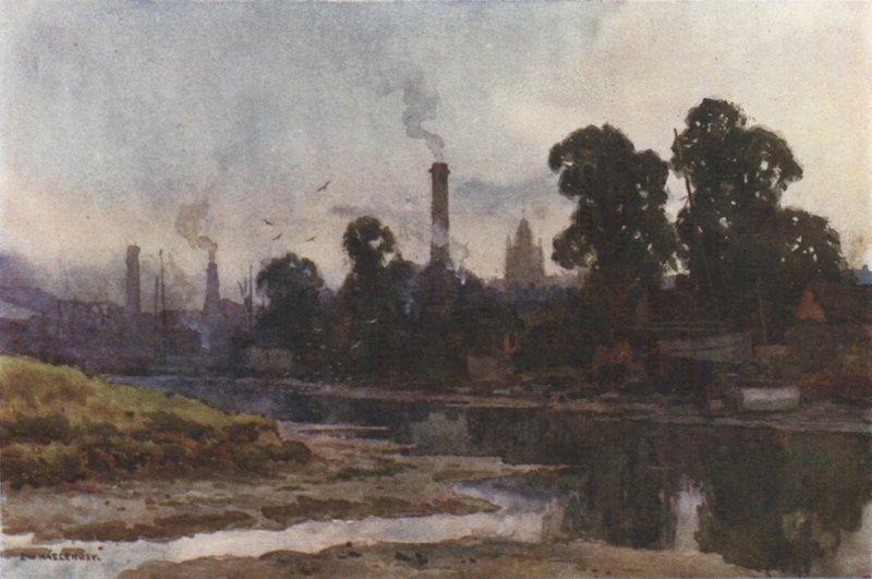 Newport z Medyny (kolor lito) autorstwa Ernest William Haslehust