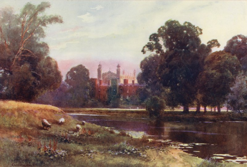 Tamiza: Eton (kolorowa litografia) autorstwa Ernest William Haslehust