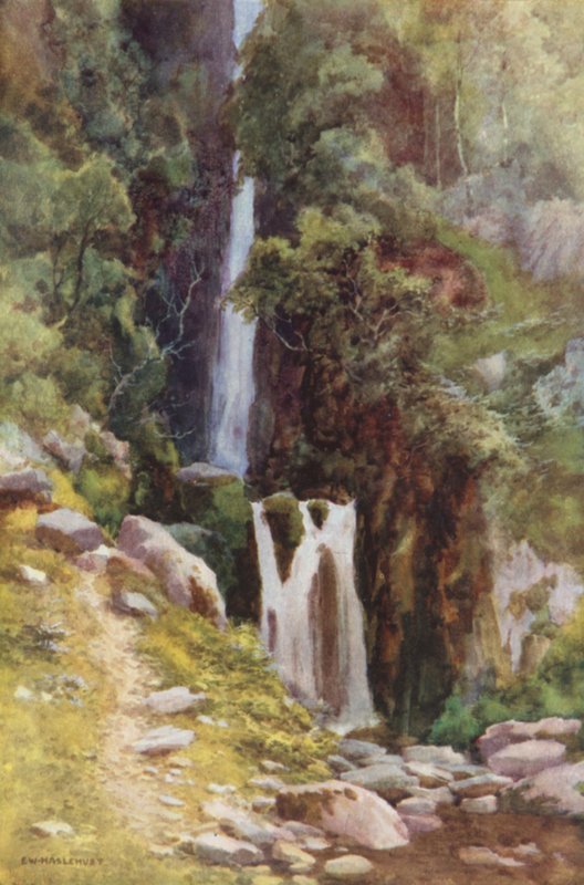 Scale Force, Crummock Water (kolor lito) autorstwa Ernest William Haslehust