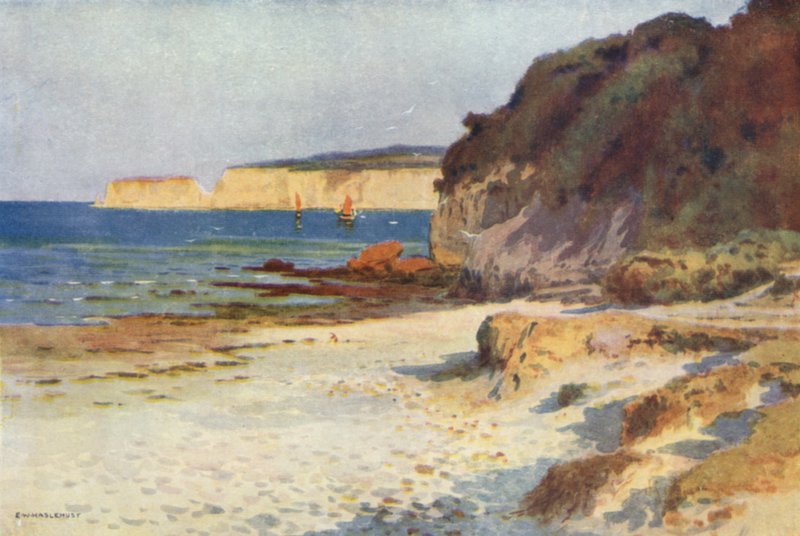 Studland Bay (kolor lito) autorstwa Ernest William Haslehust