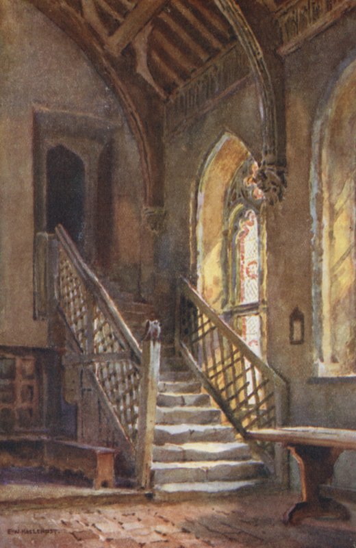 Sala Braci Św. Krzyża (kolor lito) autorstwa Ernest William Haslehust