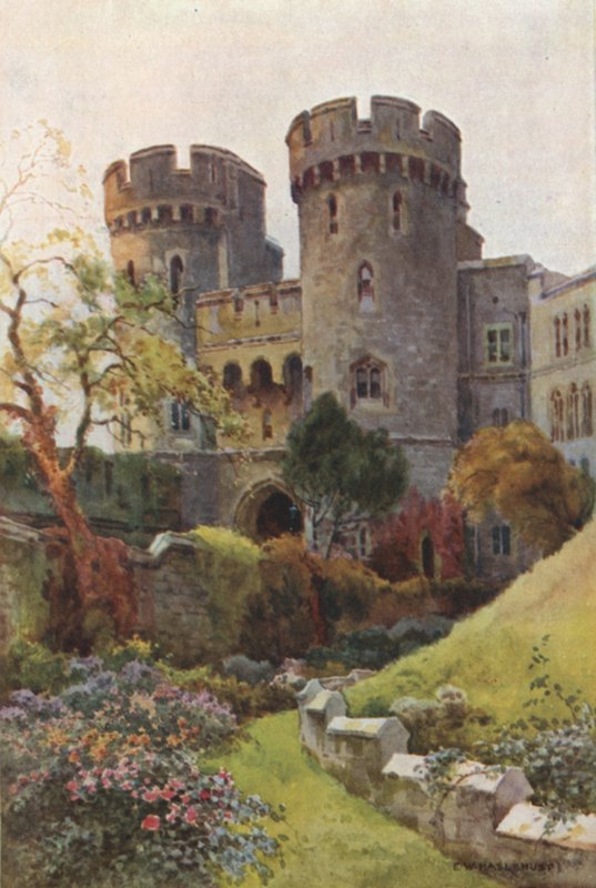 Brama Normanów (kolor lito) autorstwa Ernest William Haslehust