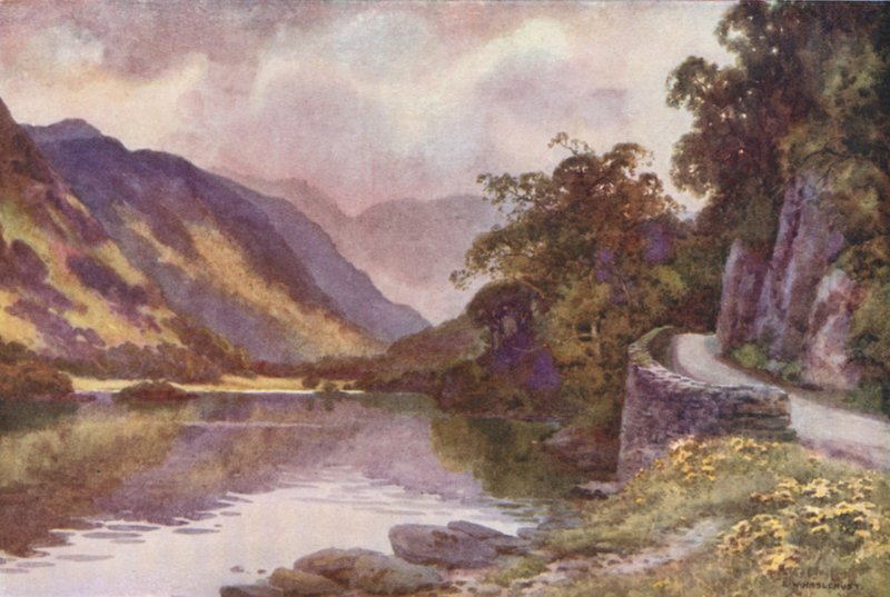 Ullswater (kolor lito) autorstwa Ernest William Haslehust