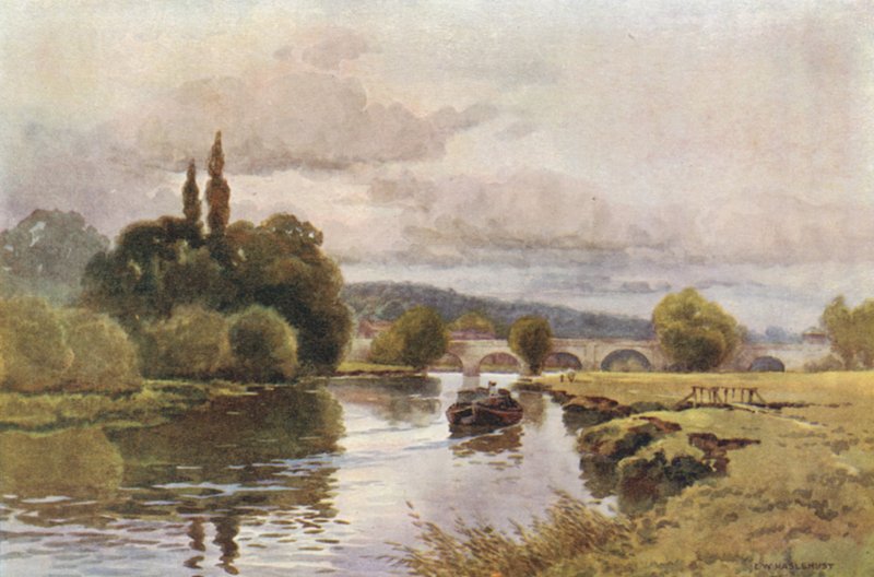 Wallingford (kolor lito) autorstwa Ernest William Haslehust