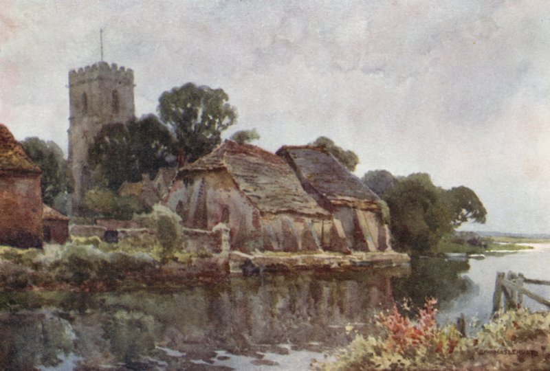 Wareham (kolor lito) autorstwa Ernest William Haslehust