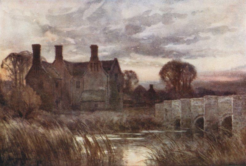 Wool House (kolor lito) autorstwa Ernest William Haslehust