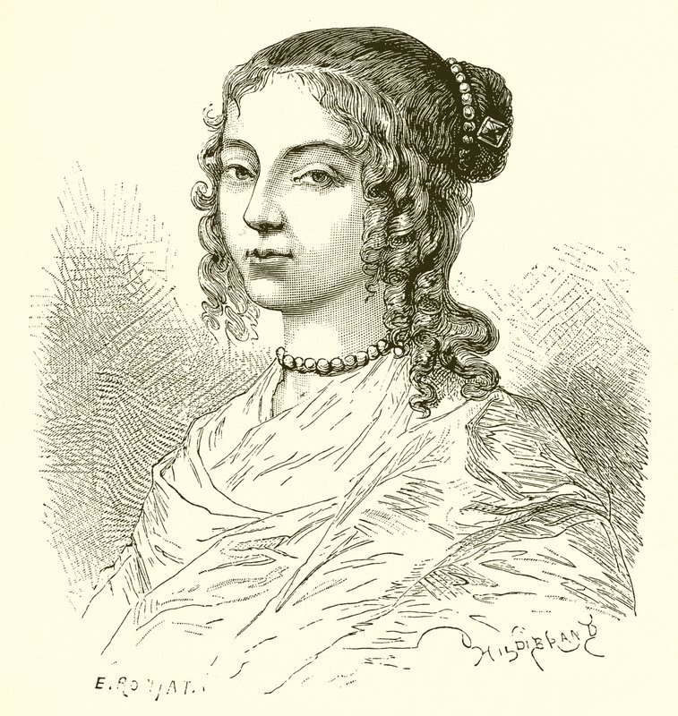 Henrietta z Anglii, siostra króla Karola II autorstwa Etienne Antoine Eugene Ronjat