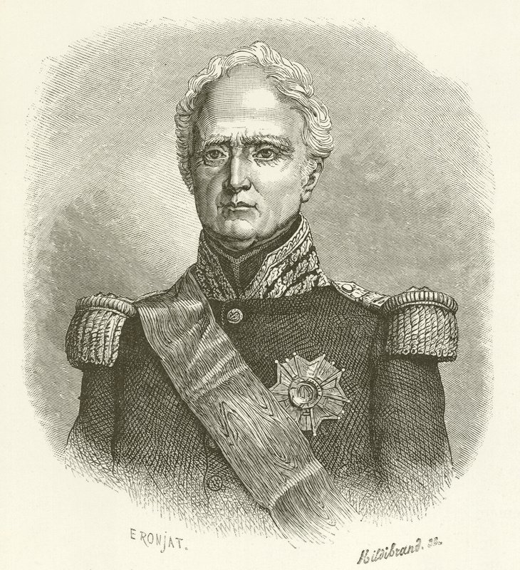 Marszałek Thomas Bugeaud autorstwa Etienne Antoine Eugene Ronjat