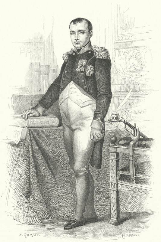 Napoleon I, cesarz Francuzów autorstwa Etienne after Ronjat