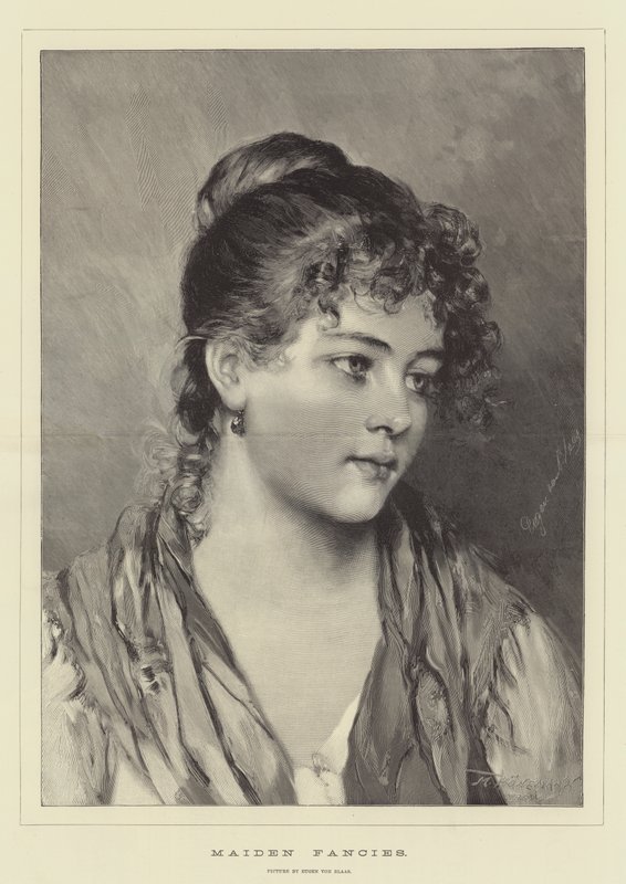 Marzenia panieńskie autorstwa Eugen von Blaas