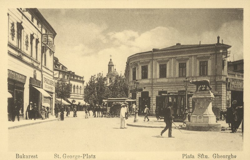 Bukareszt, St George Platz, Plac św autorstwa European Photographer