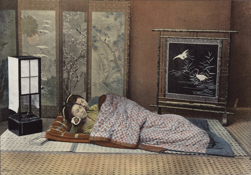 Sypialnia w Japonii autorstwa European Photographer