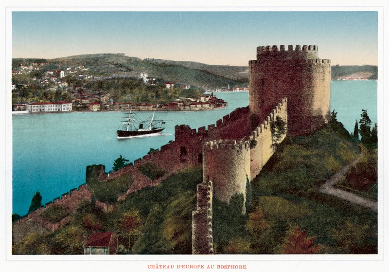 Zamek DEurope Au Bosphore (zdjęcie kolorowe) autorstwa European Photographer